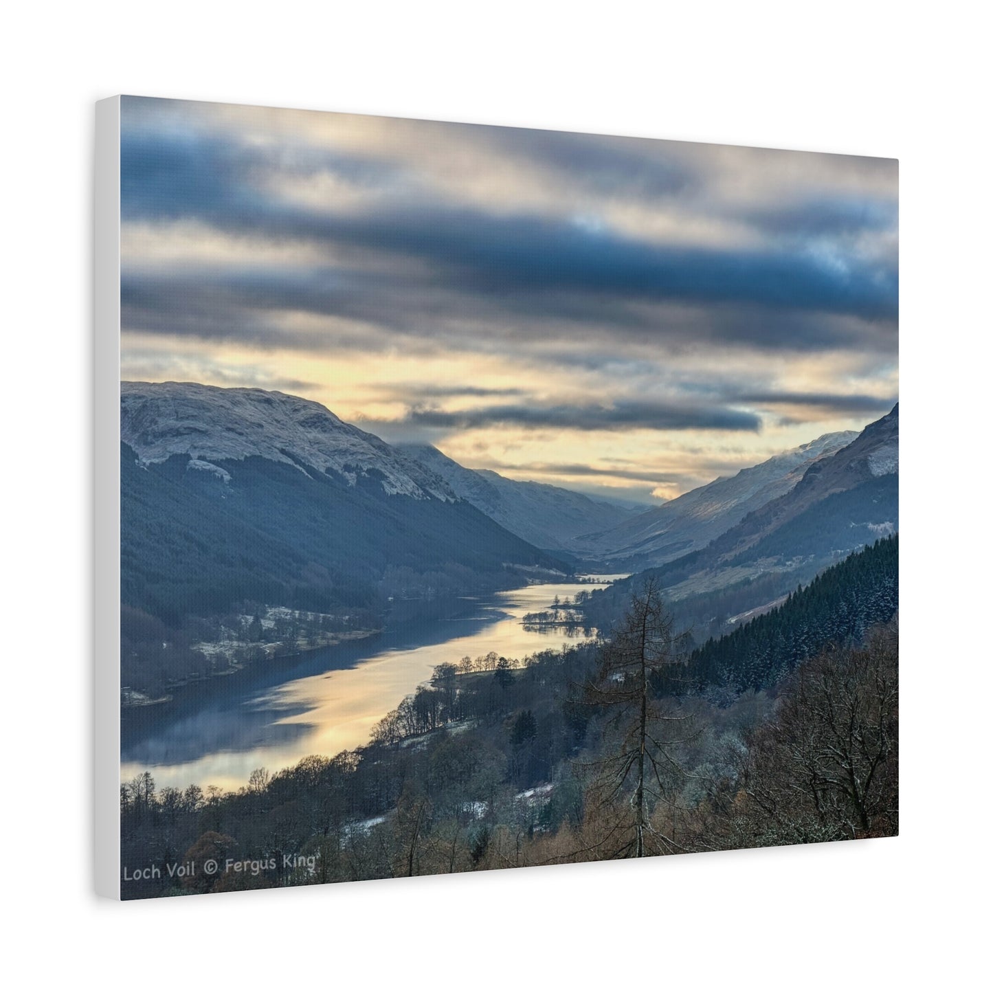 Loch Voil Canvas Print By Photographer Fergus King