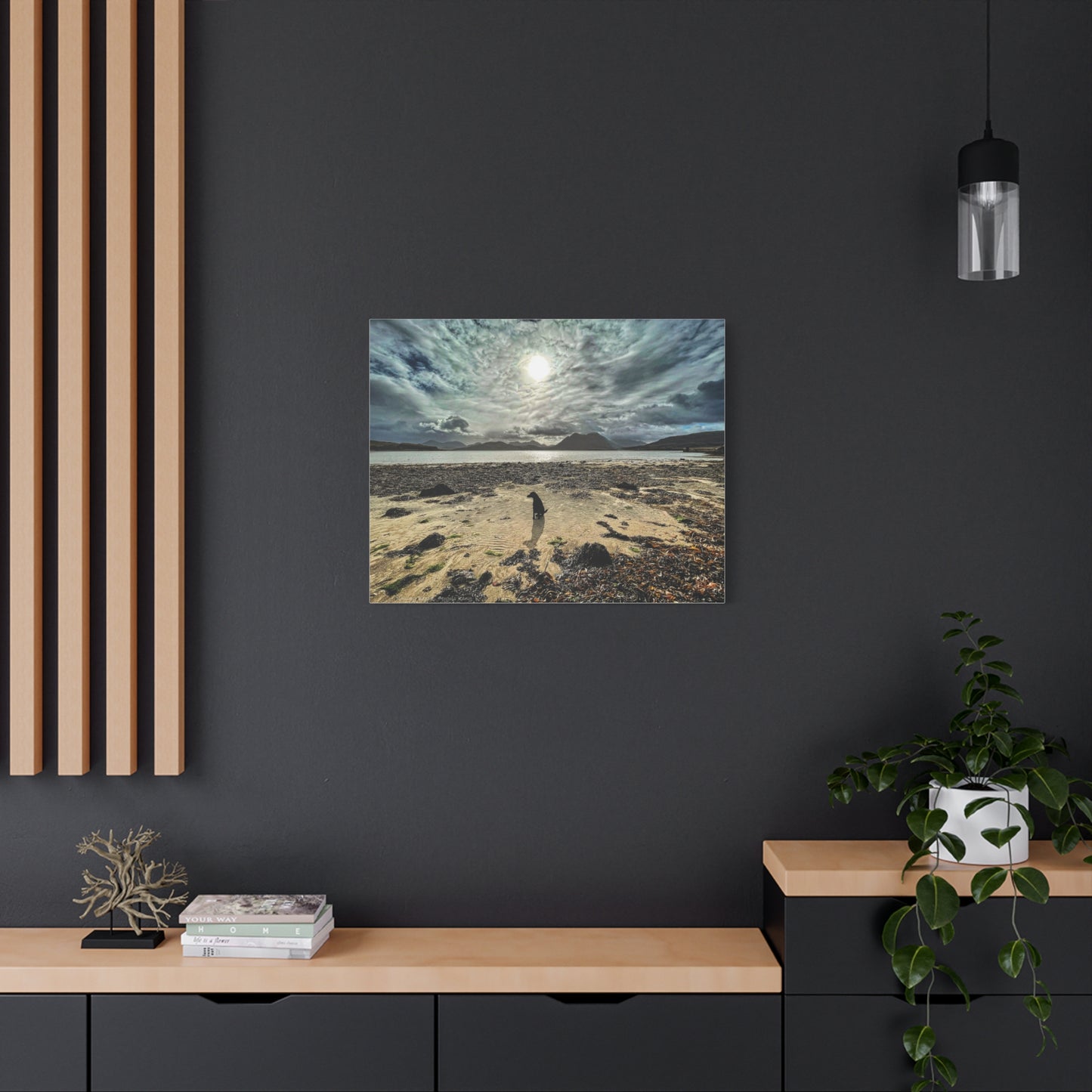 Raasay Beach Canvas Print – By Photographer Fergus King