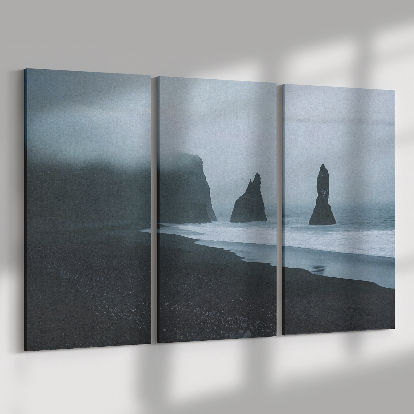 3 piece Black Sand Beach Art
