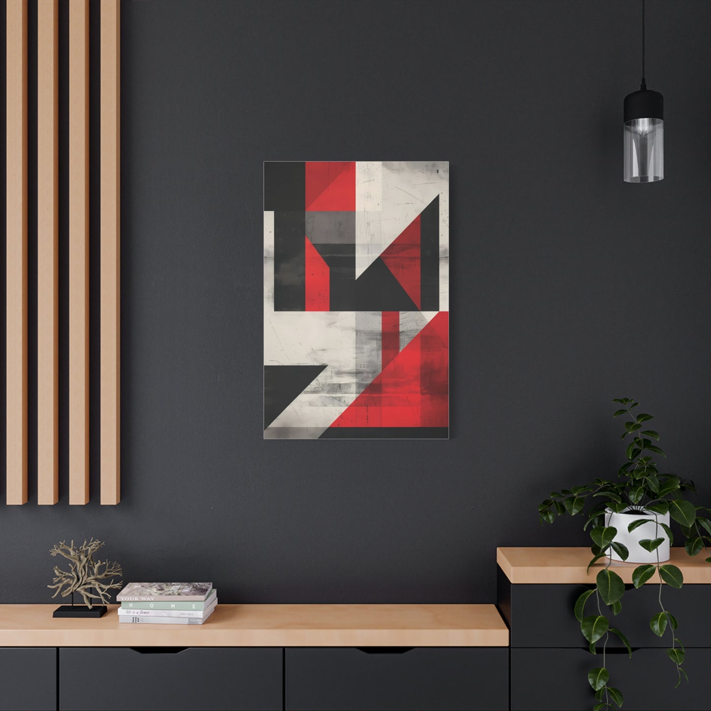 Urban Fragments — Modern Abstract Geometric Print