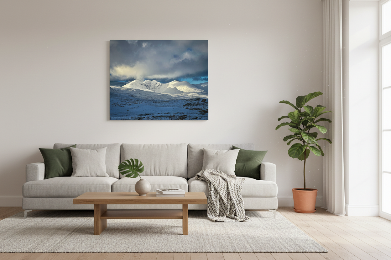 An Teallach Canvas Print By Photographer Fergus King