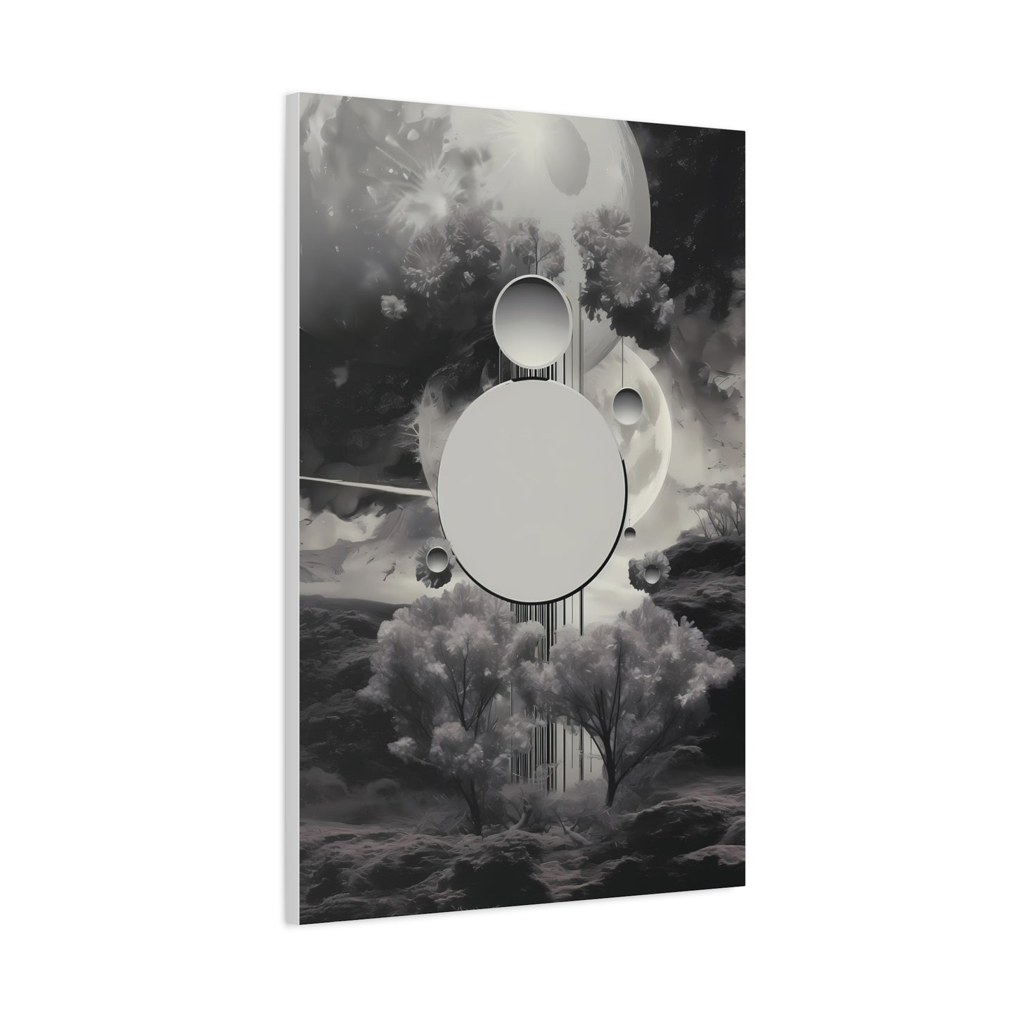 Canvas Wall Art, Abstract Landscape Design