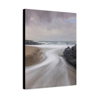 Waves in Motion on the Small Beach — By Photographer Simon Berry