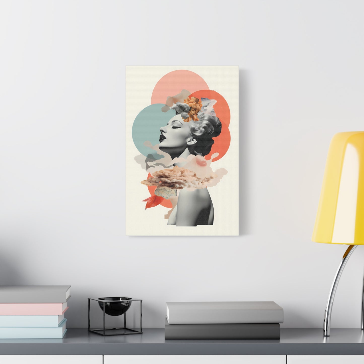 Chic Art Canvas Print, Modern Wall Decor
