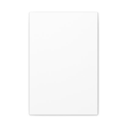 Personalised Matte Stretched Canvas, Blank Wall Art Decor (Vertical)