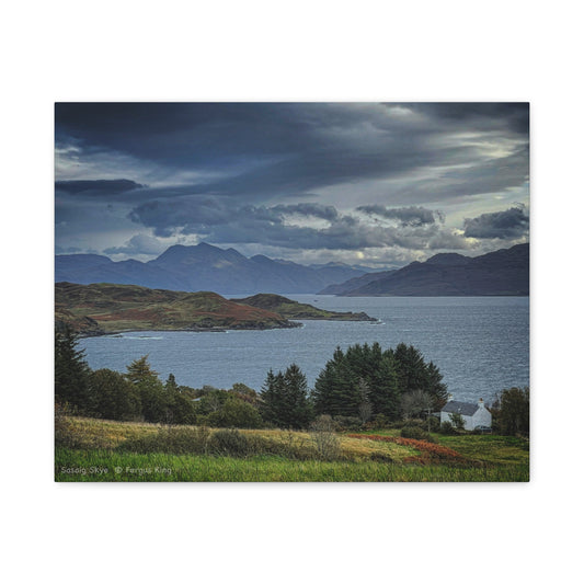 Sasaig Skye Canvas Print By Photographer Fergus King