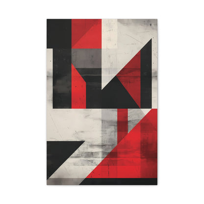 Urban Fragments — Modern Abstract Geometric Print