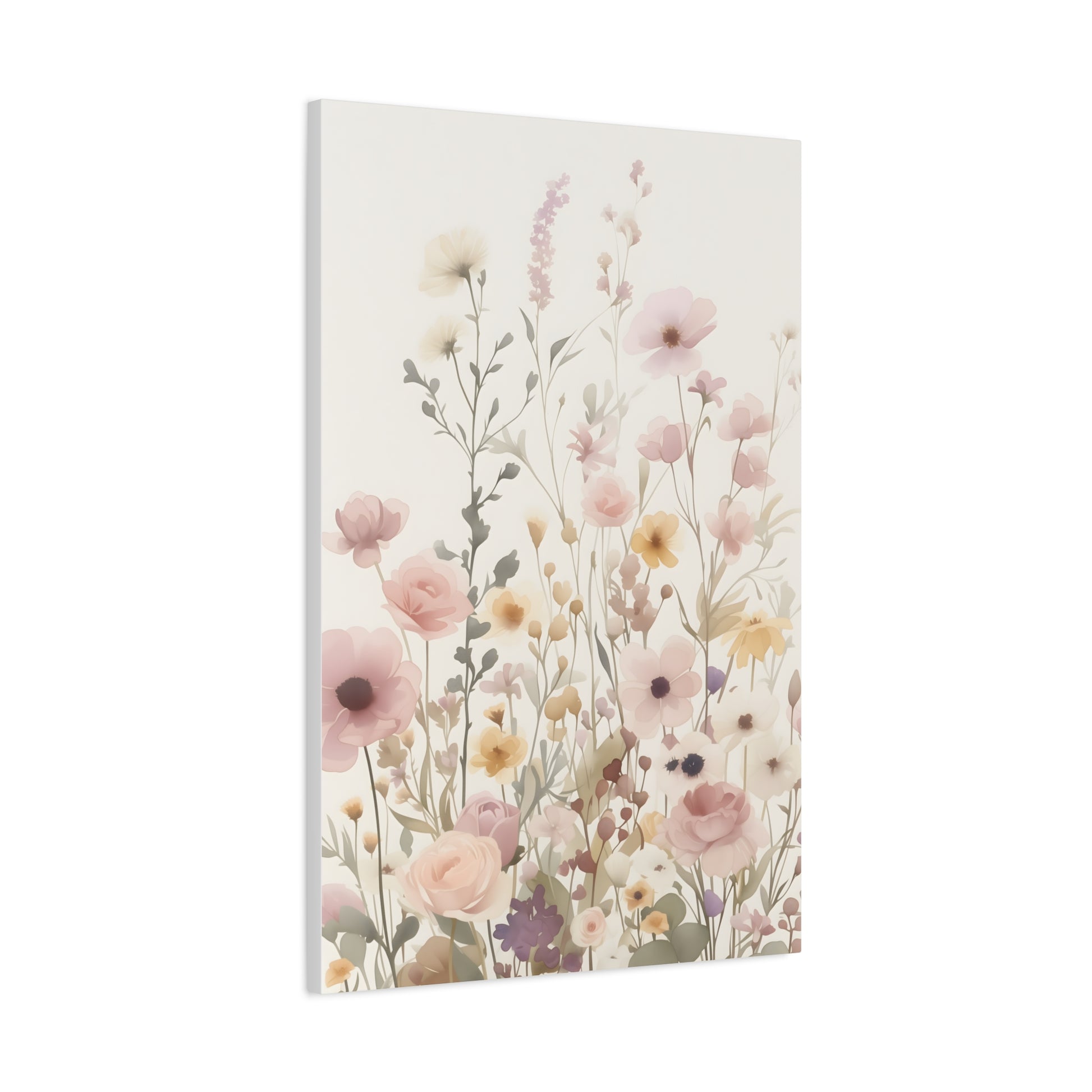Floral Canvas Wall Art, Elegant Home Décor