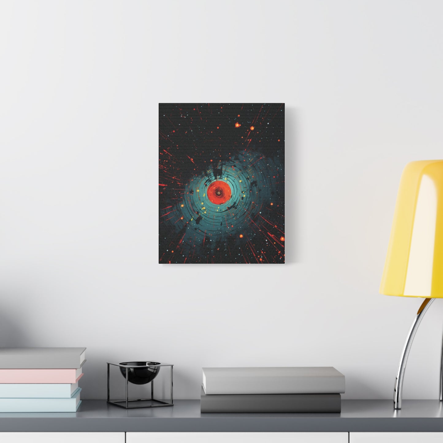 Stellar Impact — Modern Space-Inspired Poster