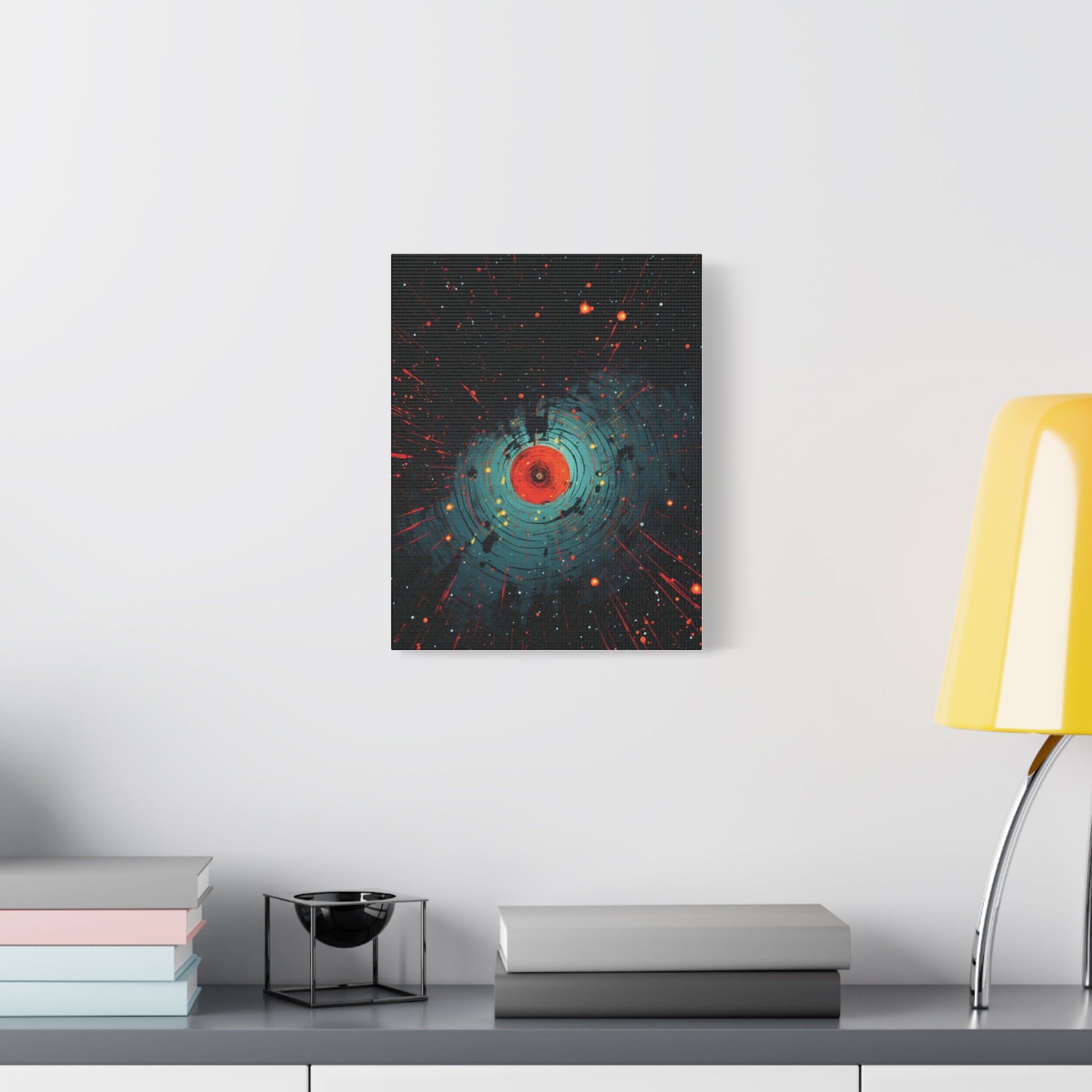 Stellar Impact — Modern Space-Inspired Poster