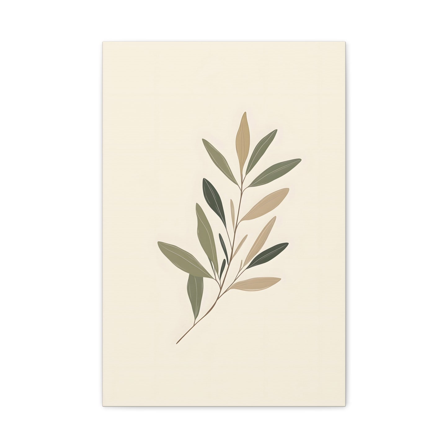 Minimalist Botanical Leaf Illustration