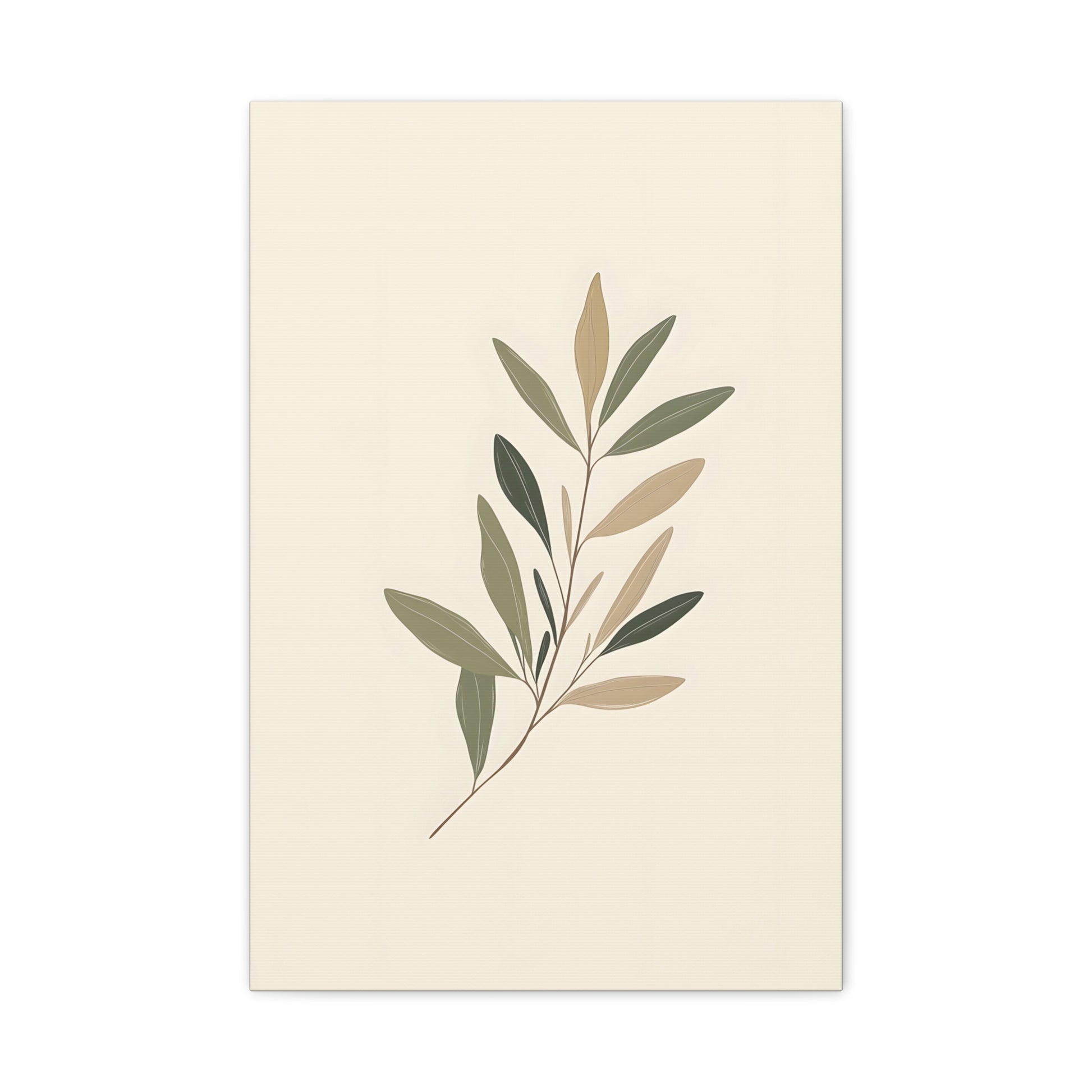 Minimalist Botanical Leaf Illustration