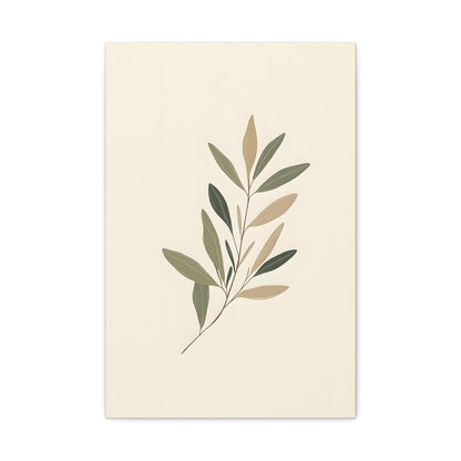 Minimalist Botanical Leaf Illustration