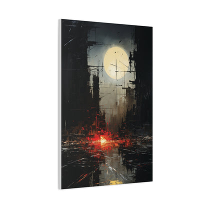 “The Last Light” — Dramatic Sci-Fi Wall Print