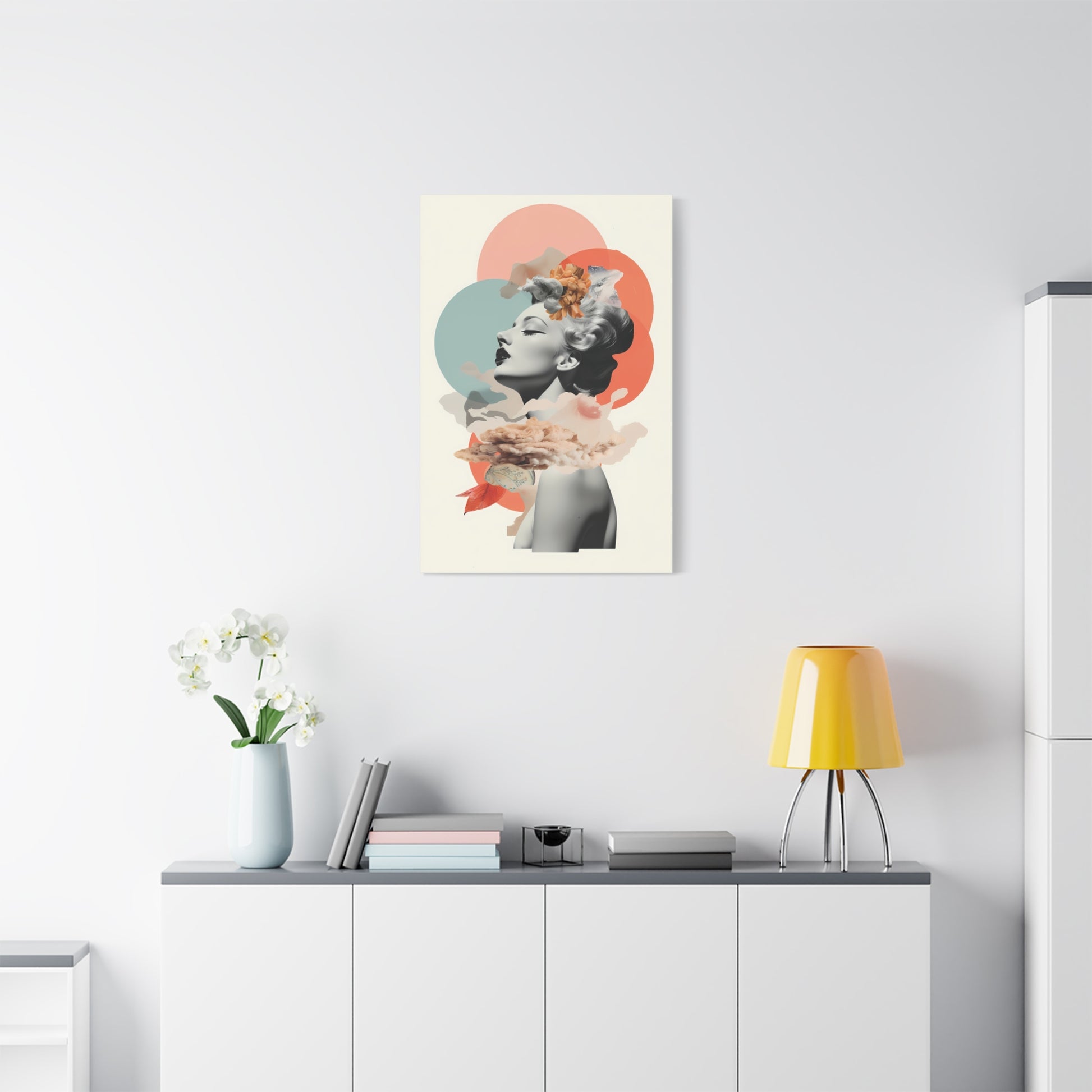 Chic Art Canvas Print, Modern Wall Decor