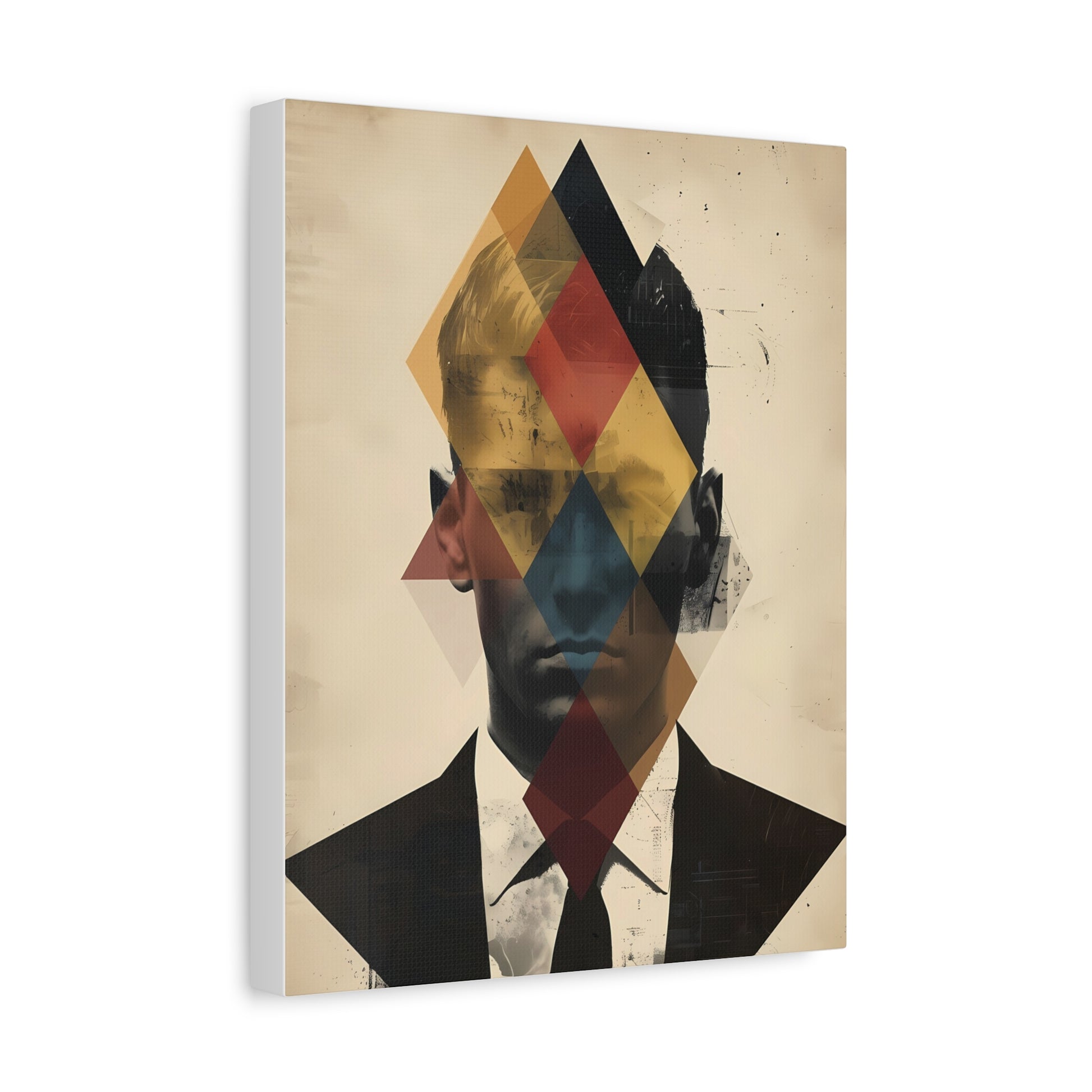 Abstract Portrait Canvas Art, Modern Wall Decor