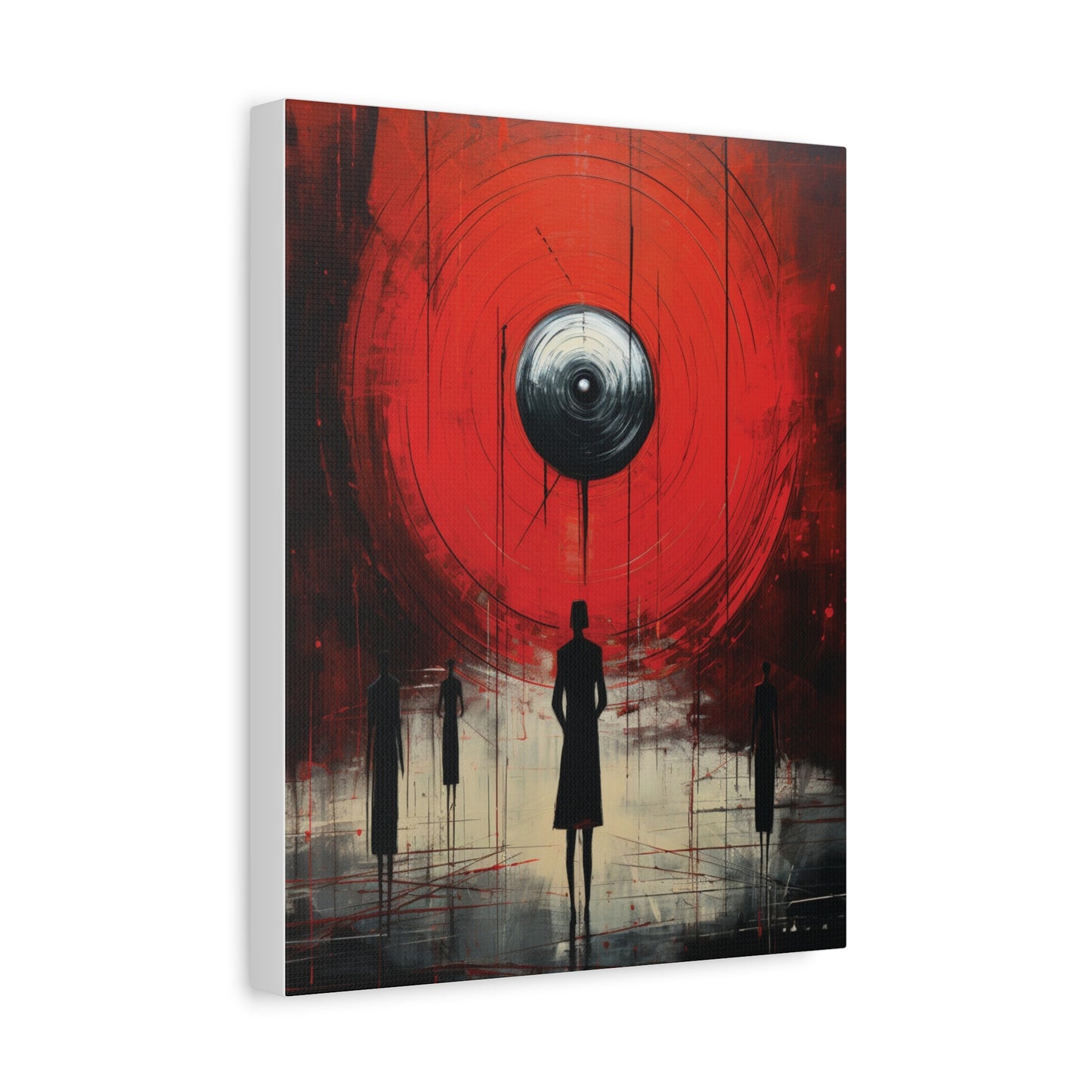 Circle of Fate — Atmospheric Modern Canvas