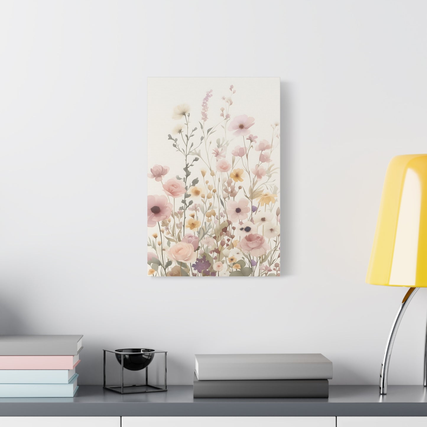 Floral Canvas Wall Art, Elegant Home Décor