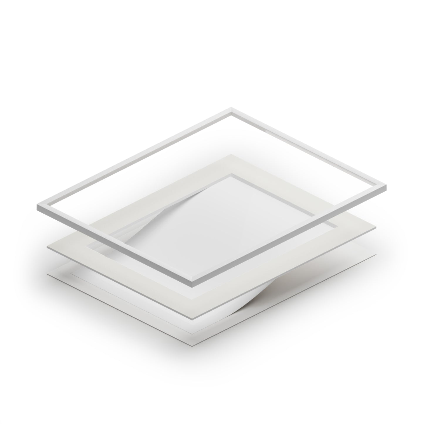 Personalised Elegant Passepartout Fine Art Prints for Home Decor (Horizontal)