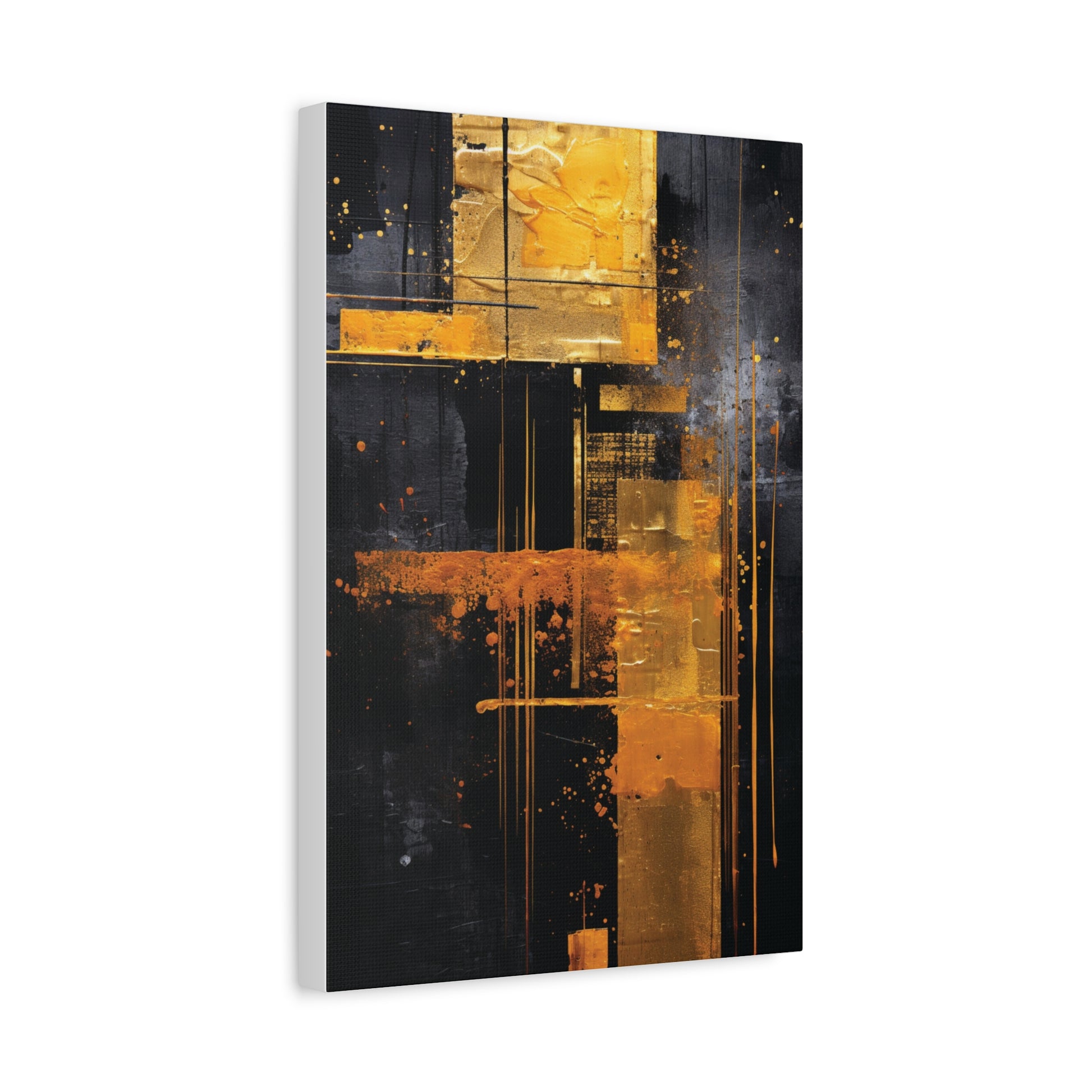 Abstract Modern Canvas Art Piece, Wall Decor