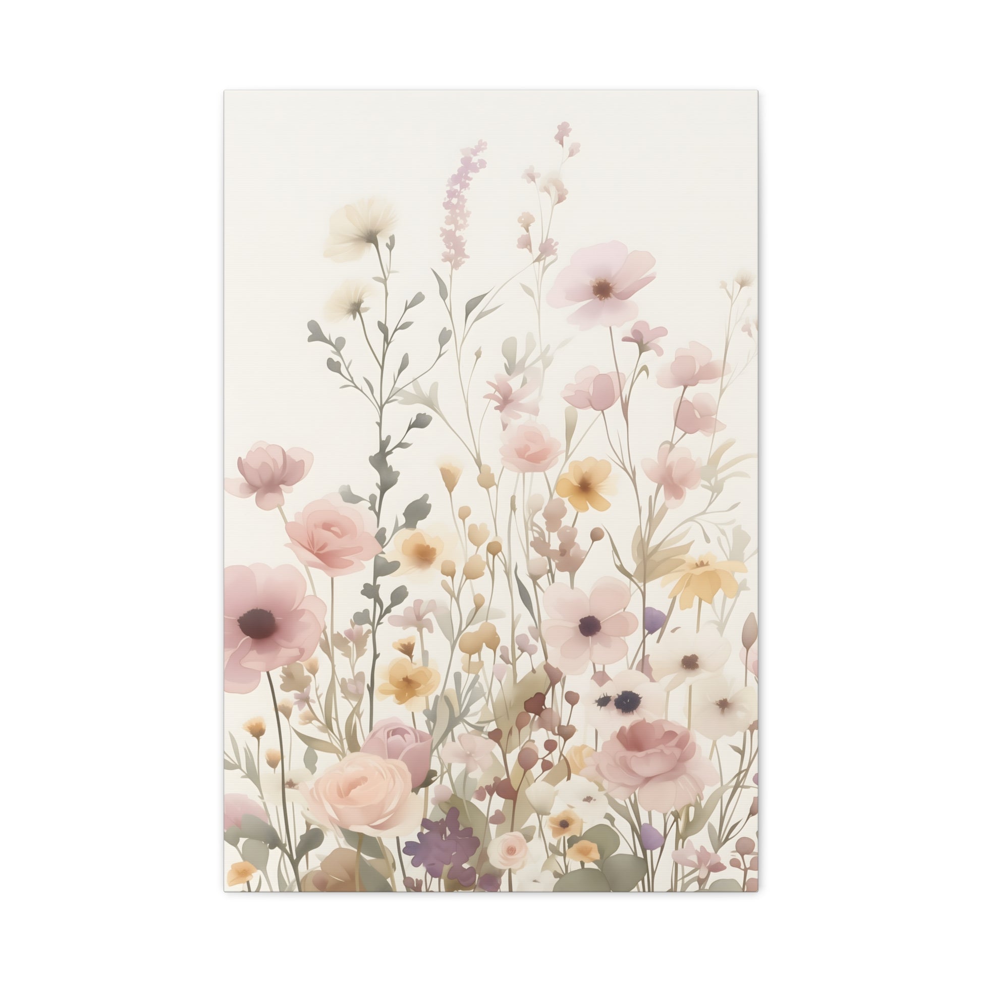 Floral Canvas Wall Art, Elegant Home Décor