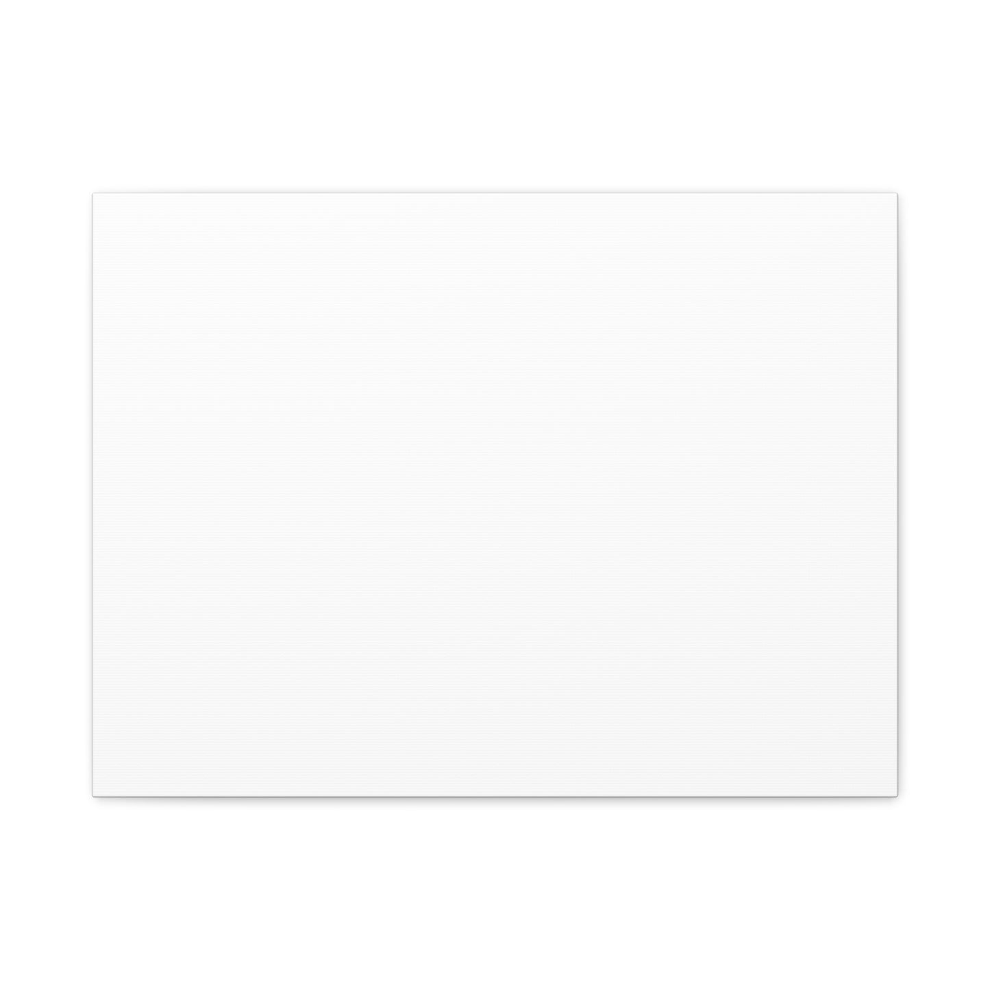 Personalised Matte Stretched Canvas, Blank Wall Art Decor (Horizontal)