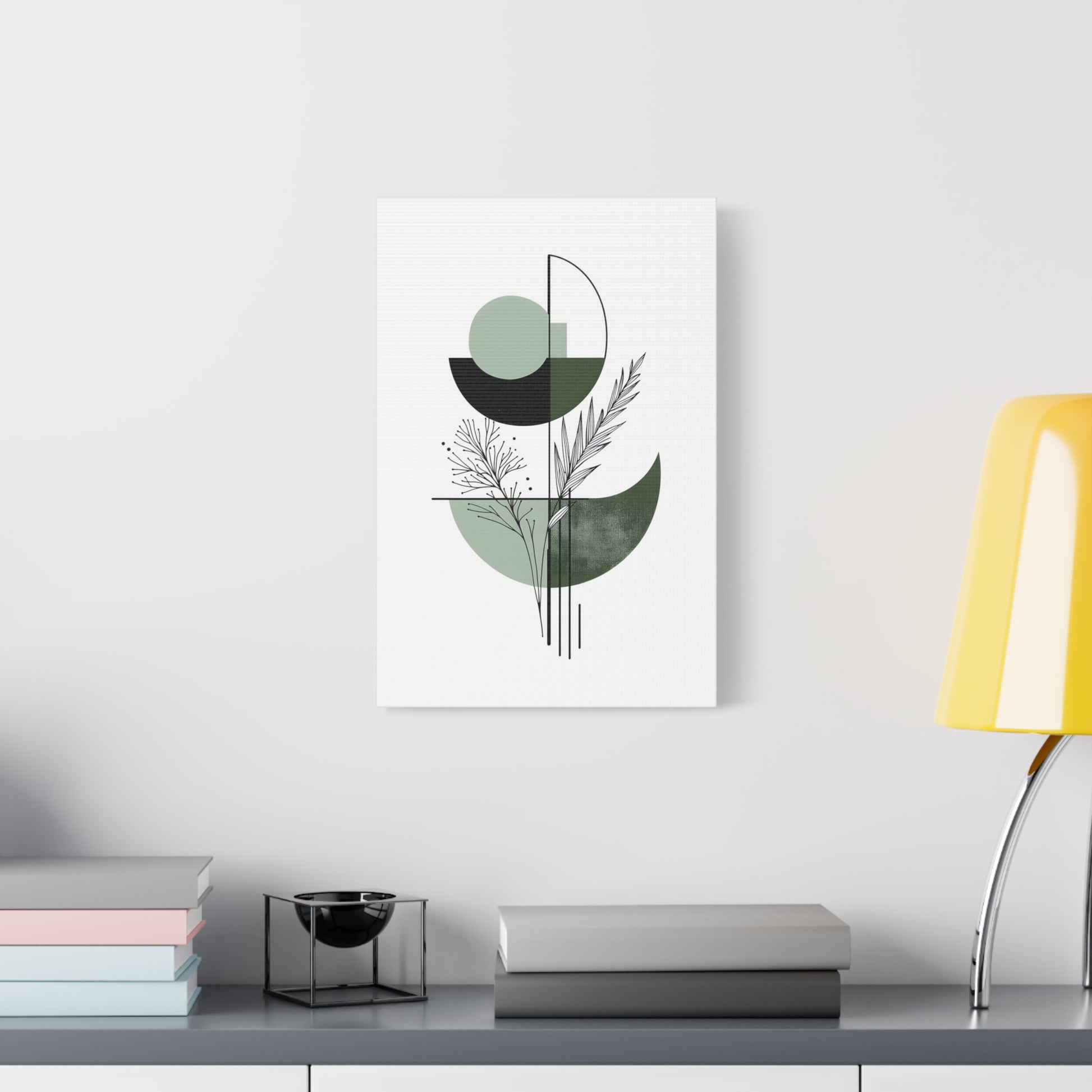 Abstract Botanical Art Canvas