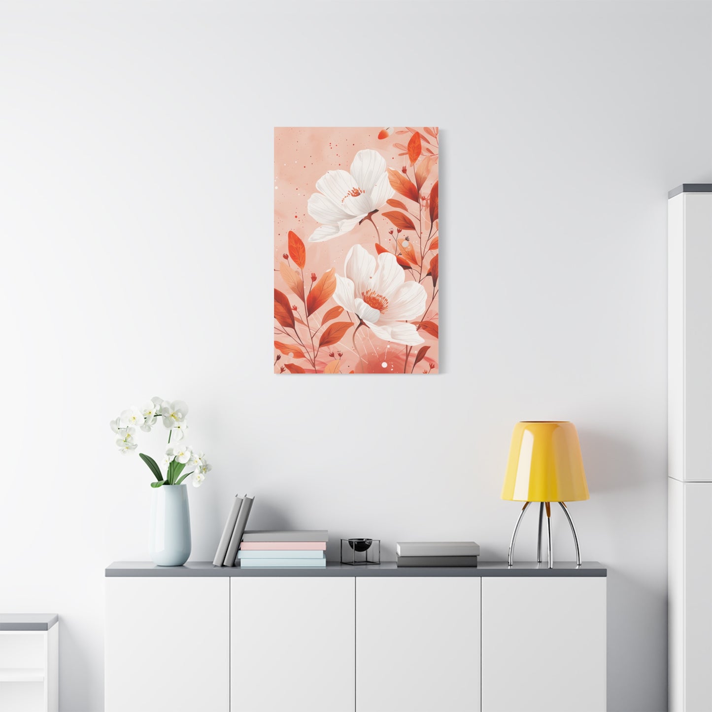 Contemporary Botanical Wall Art Print, Abstract Art