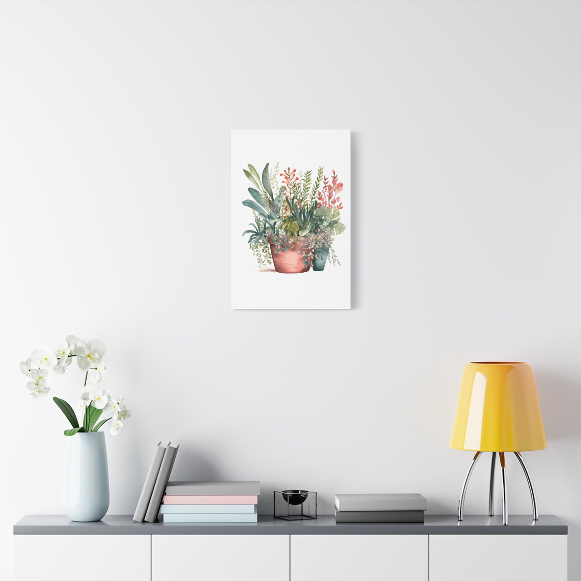 Floral Canvas Art Print, Home Decor, Botanical Wall Art