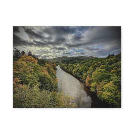 River Garry Canvas Print – By Photographer Fergus King