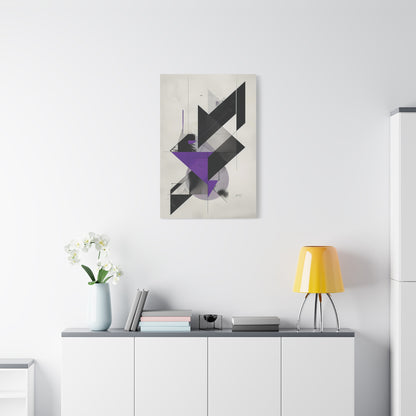 Precision Lines — Sleek Geometric Abstract Poster