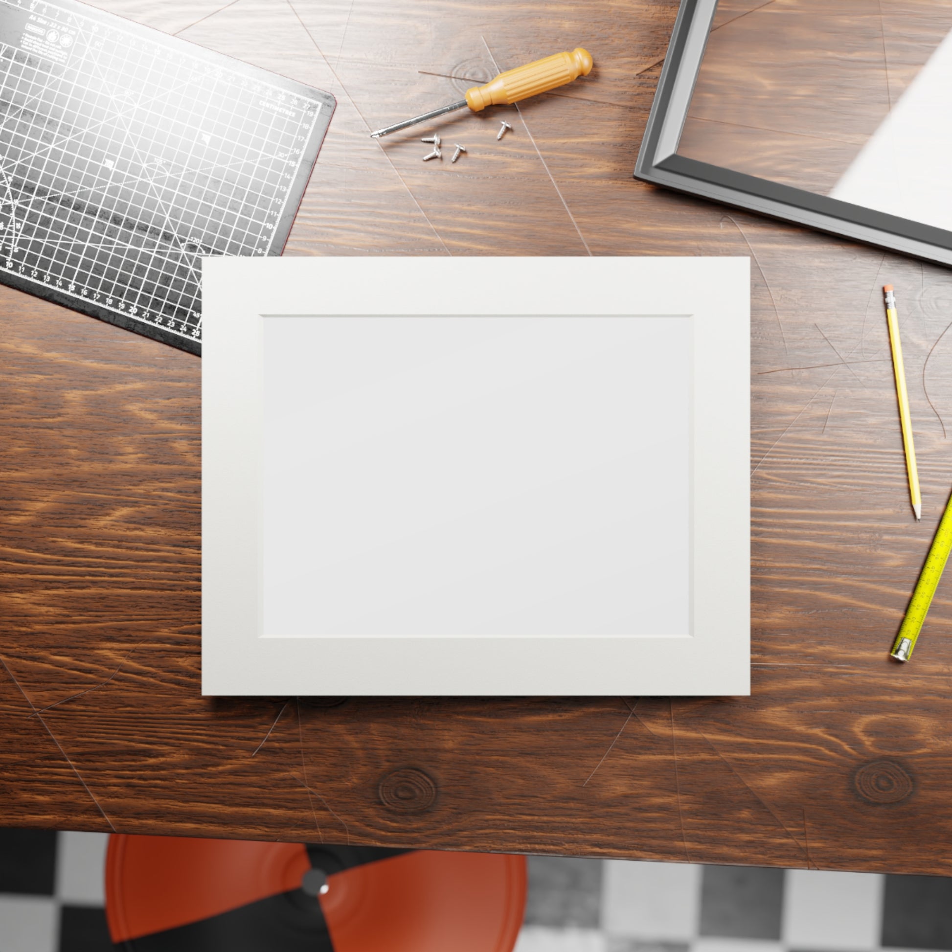 Personalised Elegant Passepartout Fine Art Prints for Home Decor (Horizontal)