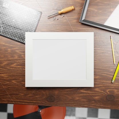 Personalised Elegant Passepartout Fine Art Prints for Home Decor (Horizontal)