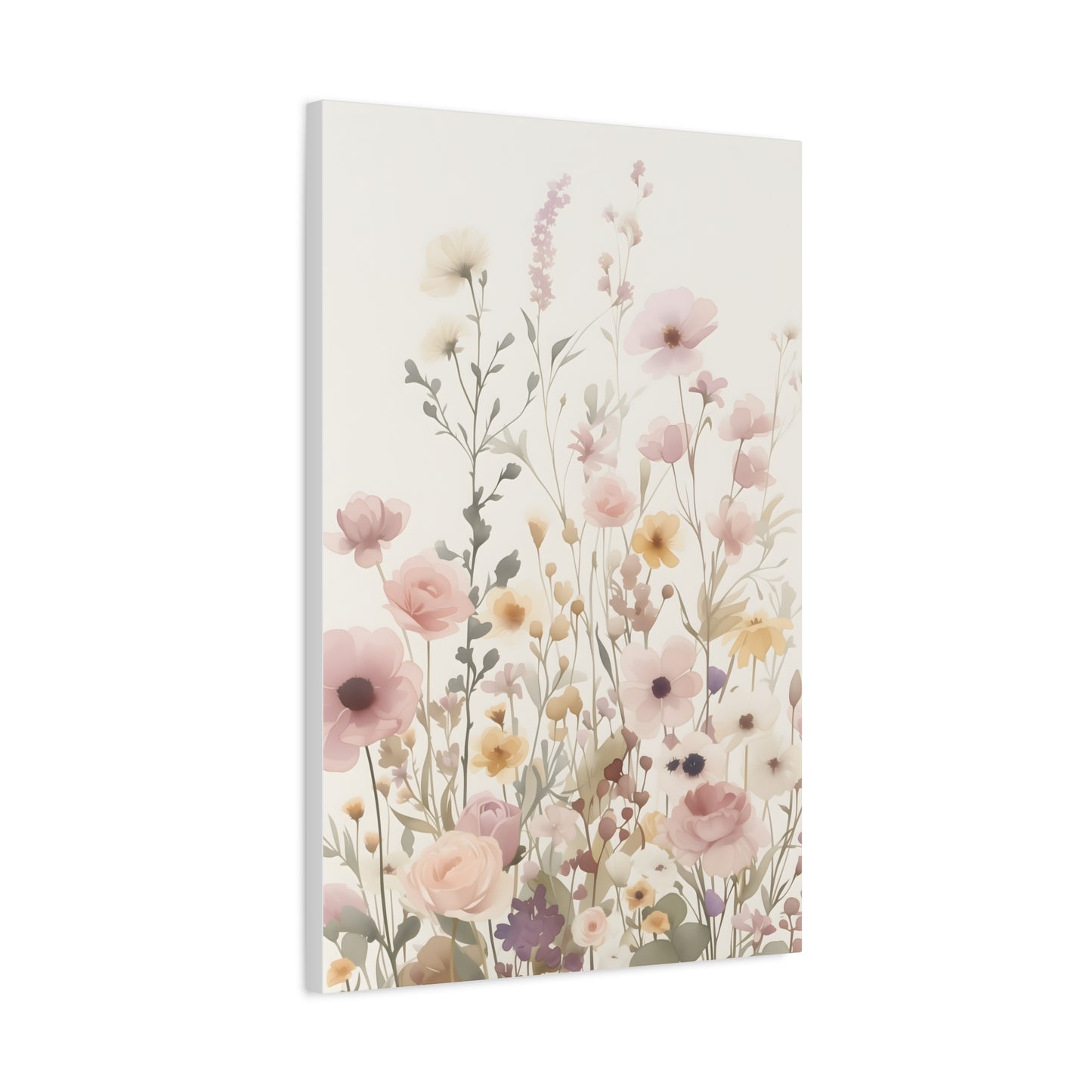 Floral Canvas Wall Art, Elegant Home Décor