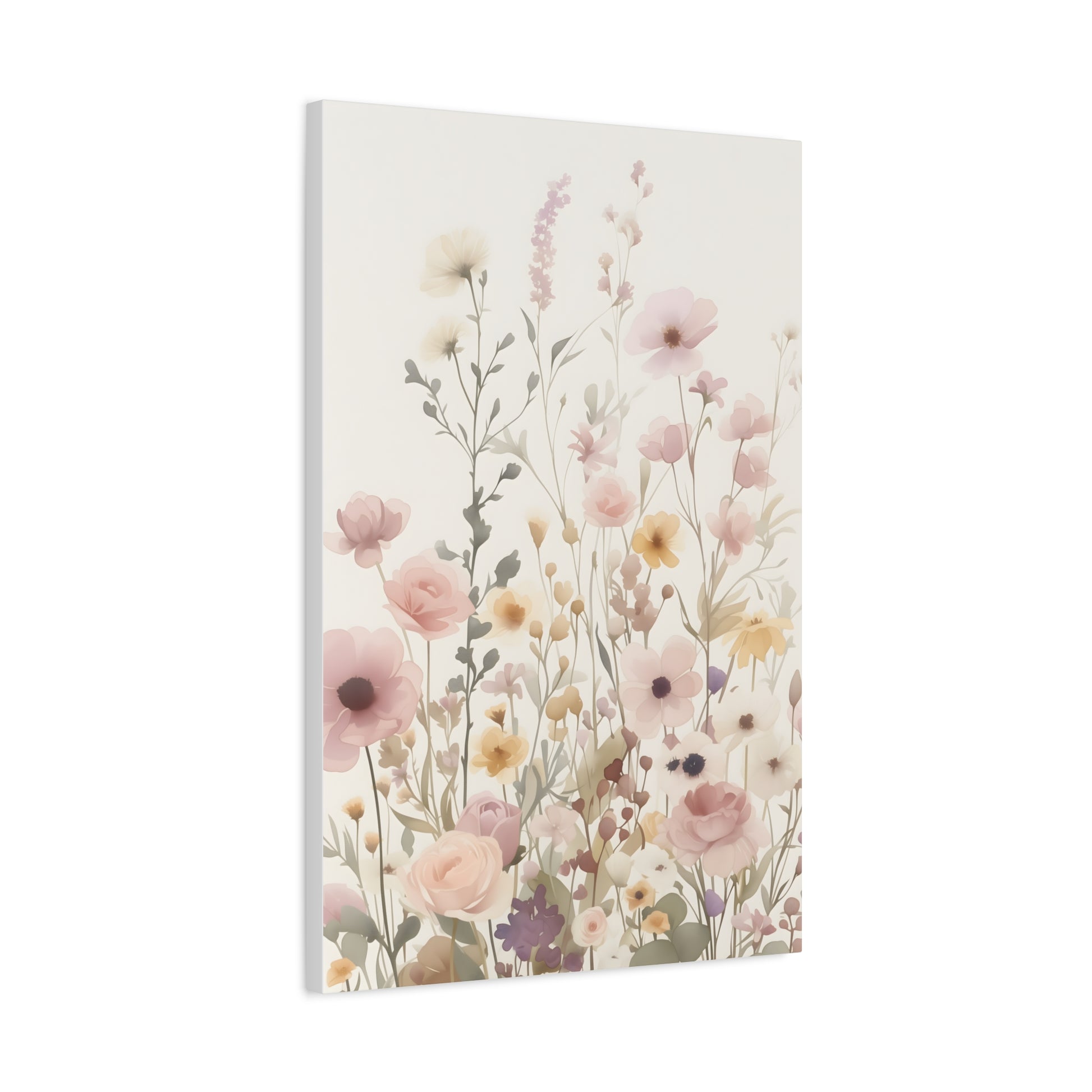 Floral Canvas Wall Art, Elegant Home Décor