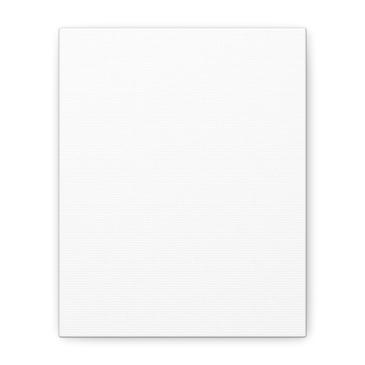 Personalised Matte Stretched Canvas, Blank Wall Art Decor (Vertical)