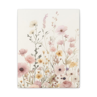 Floral Canvas Wall Art, Elegant Home Décor