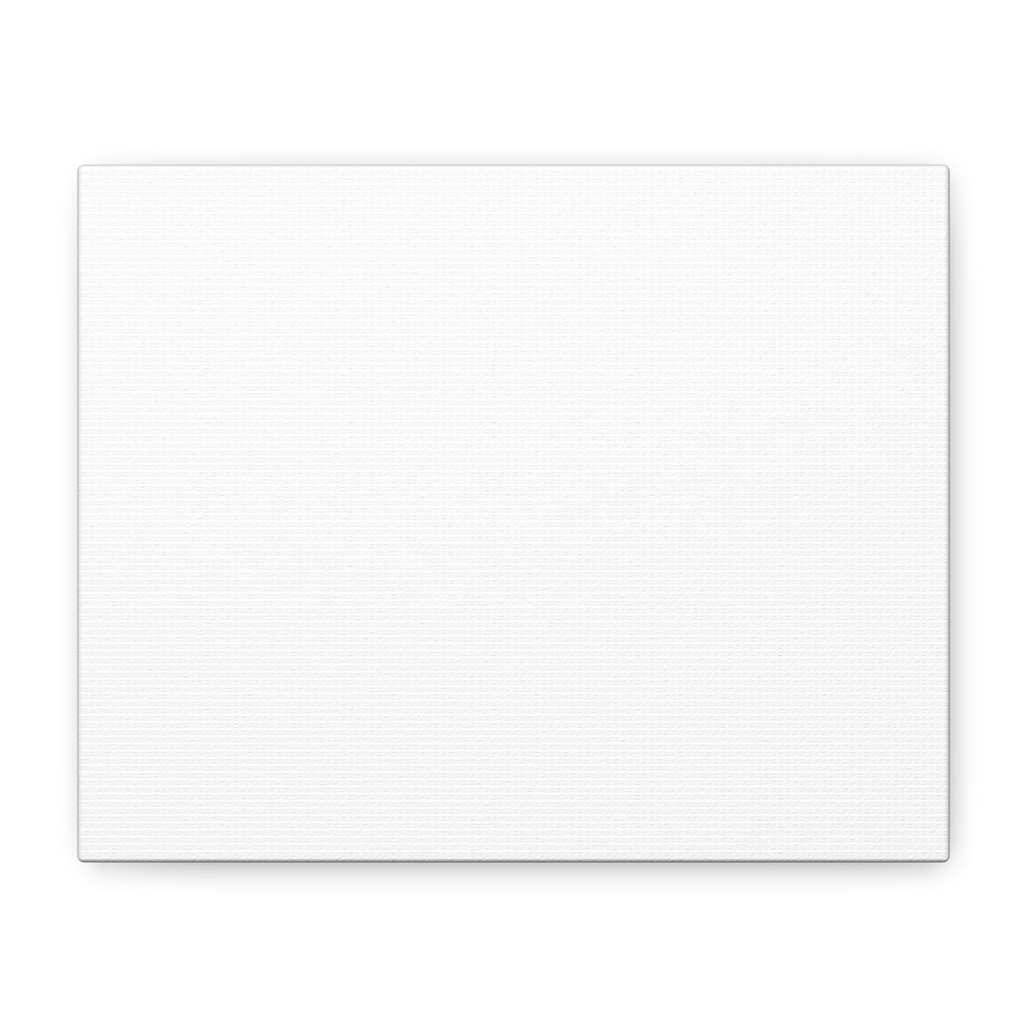 Personalised Matte Stretched Canvas, Blank Wall Art Decor (Horizontal)