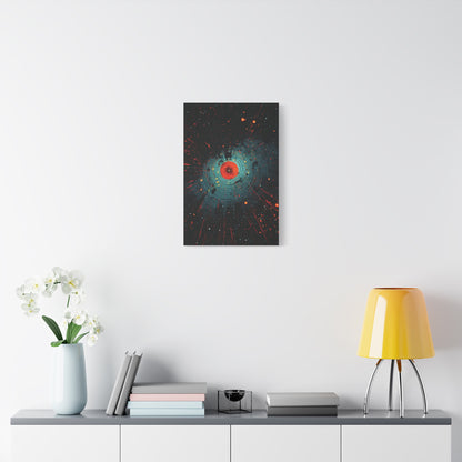 Stellar Impact — Modern Space-Inspired Poster
