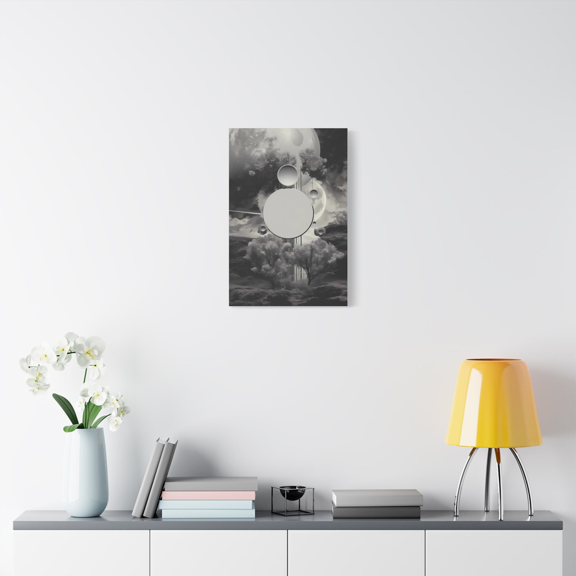 Canvas Wall Art, Abstract Landscape Design