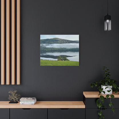 Loch Tay Clouds – Scottish Landscape Canvas Print by Fergus King