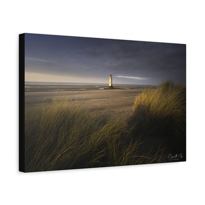 Talacre Lighthouse at Sunset By Photographer Gareth Mon Jones