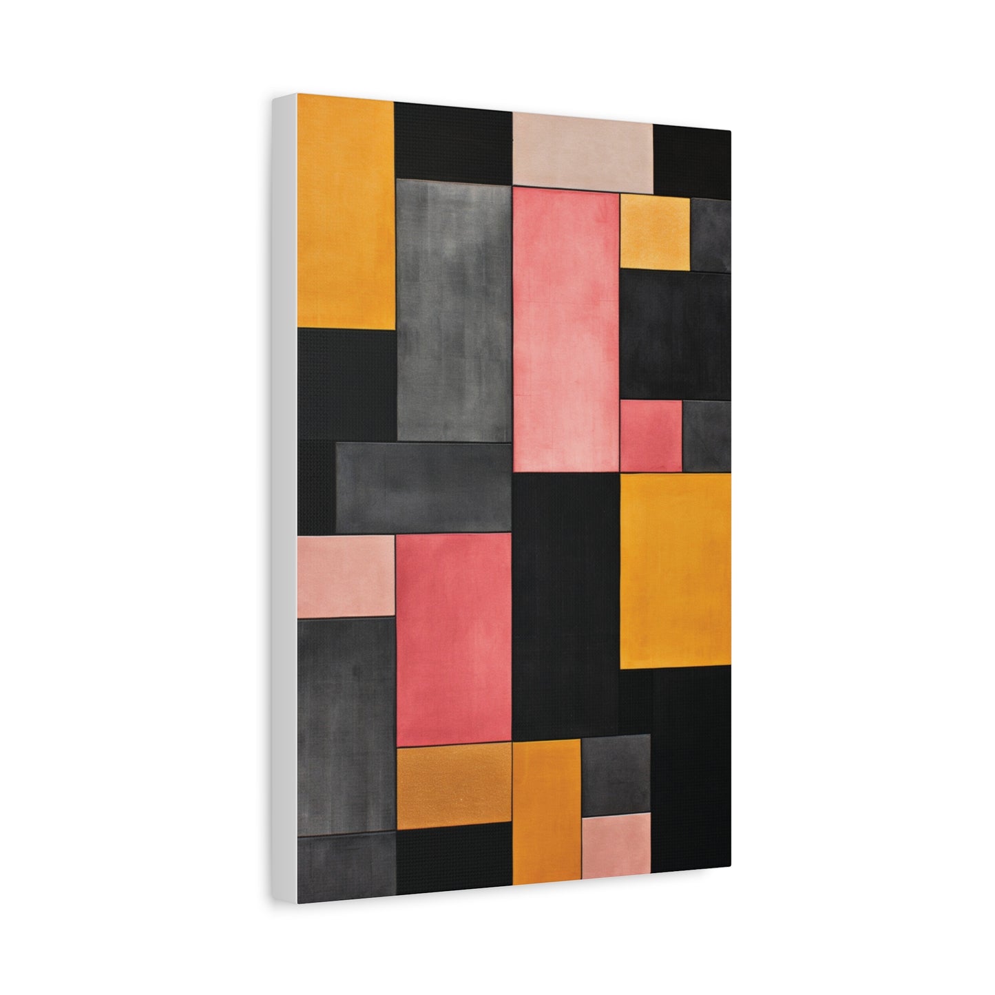 Modern Wall Art Print - Geometric Canvas Decor
