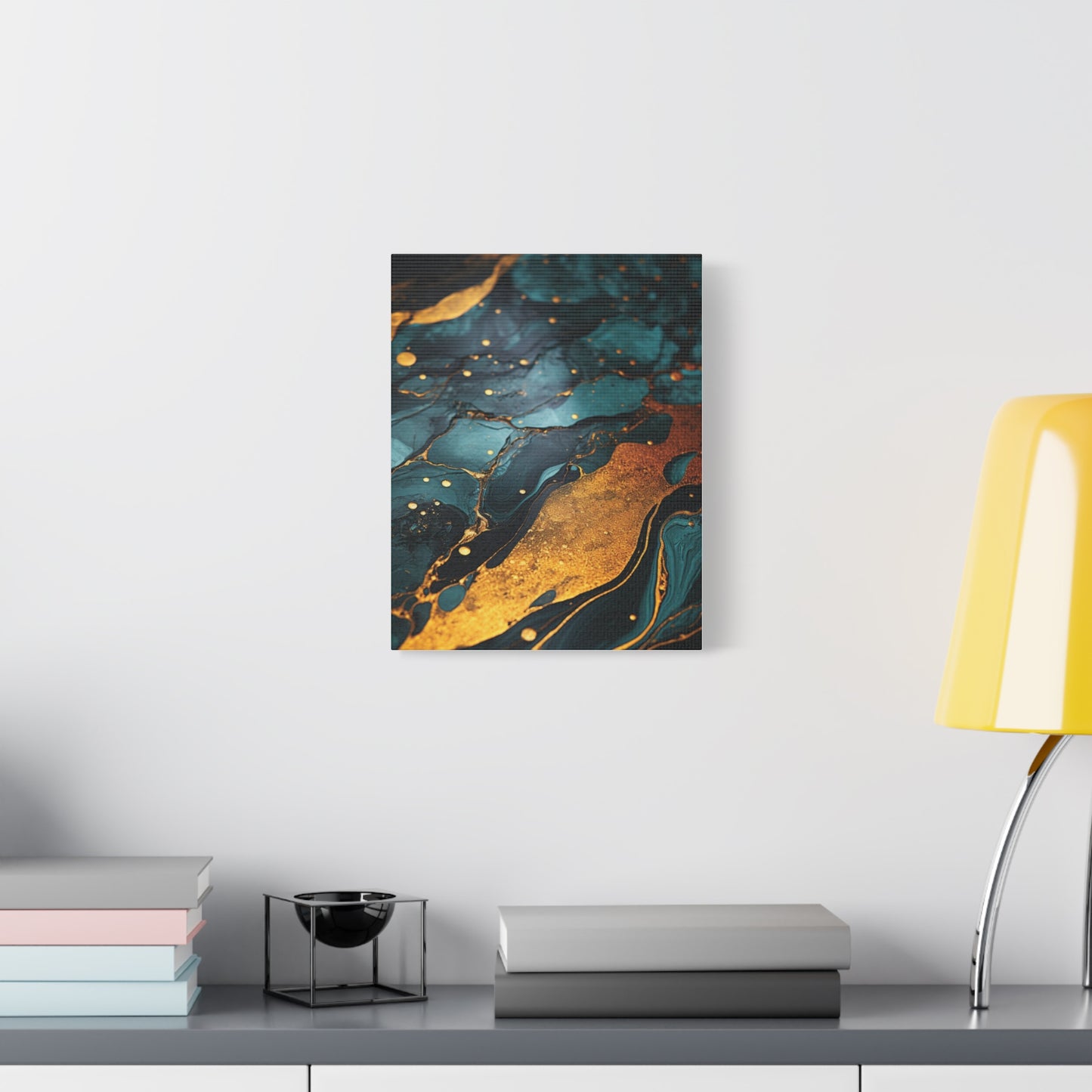 Elegant Abstract Wall Art Canvas Print, Modern Home Decor
