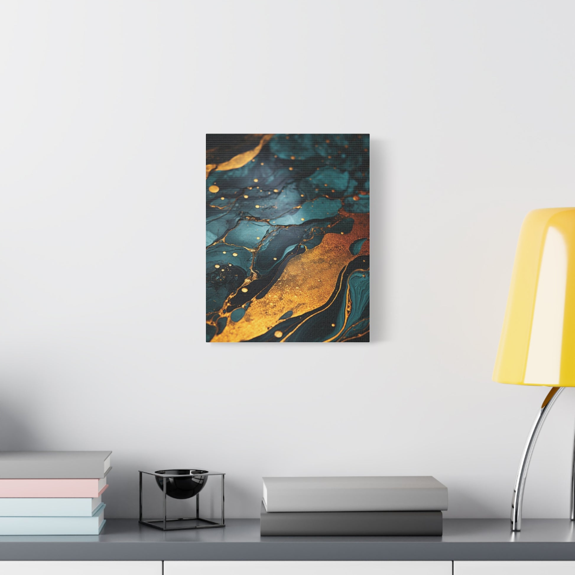 Elegant Abstract Wall Art Canvas Print, Modern Home Decor