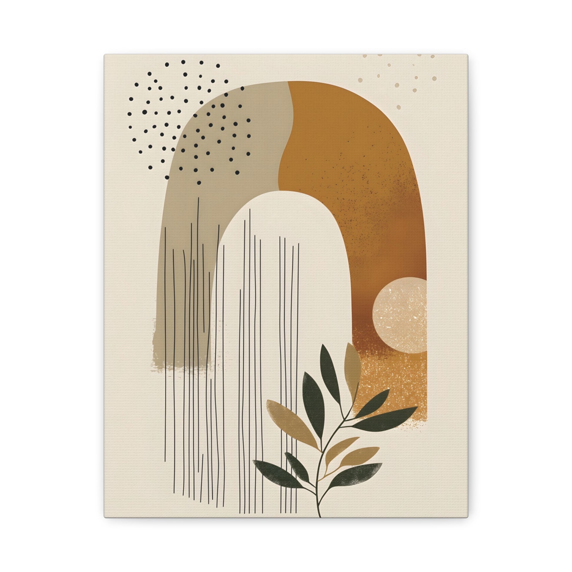 Minimalist Botanical Leaf Illustration