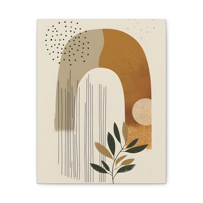 Minimalist Botanical Leaf Illustration