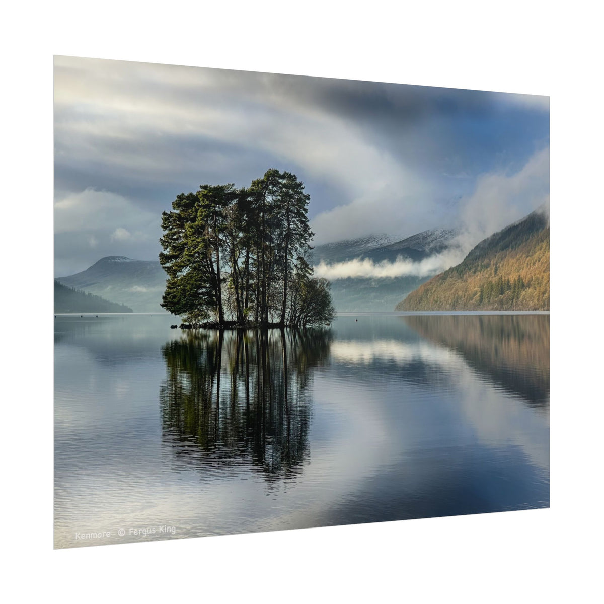 Kenmore Reflections Fine Art Print | By Photographer Fergus King