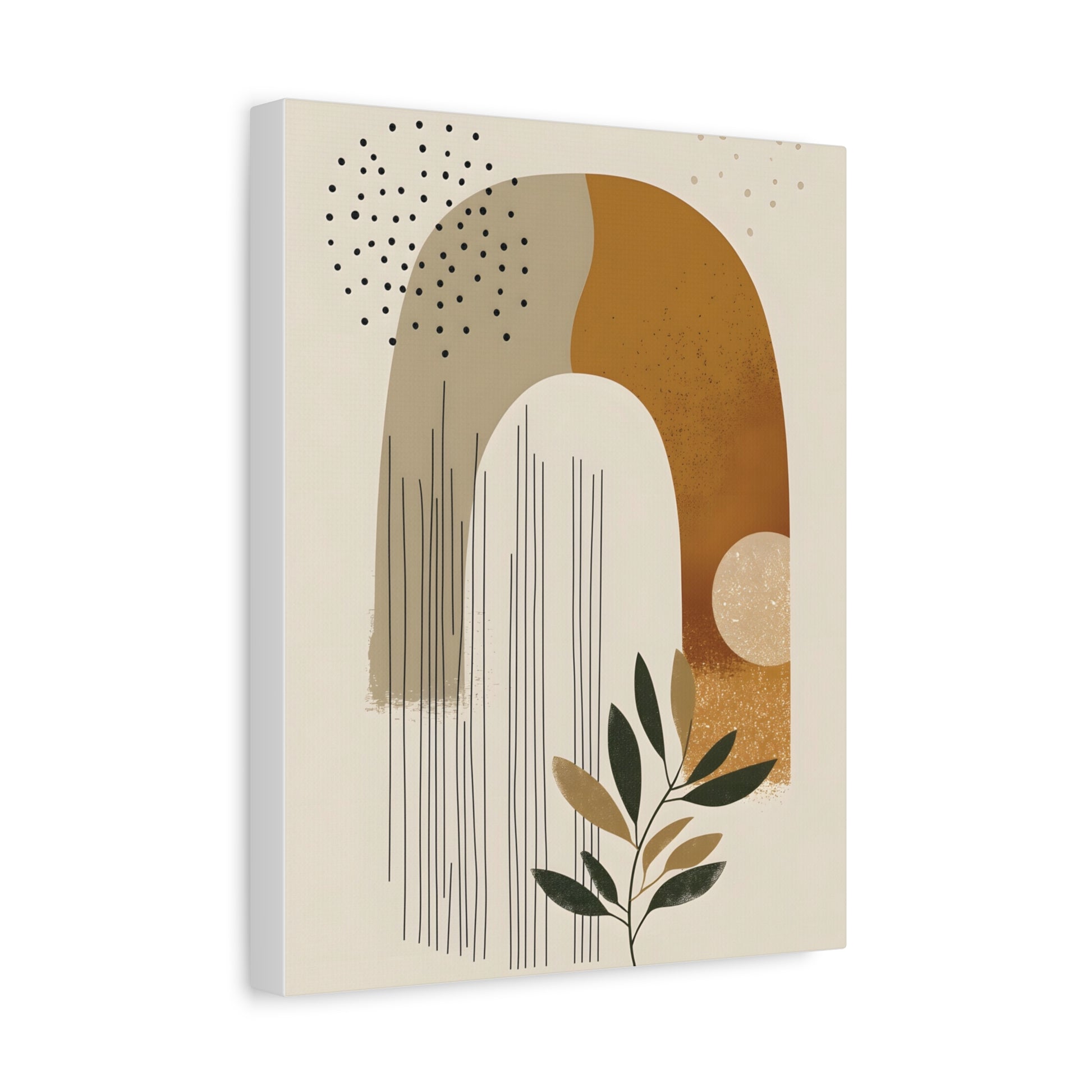 Minimalist Botanical Leaf Illustration