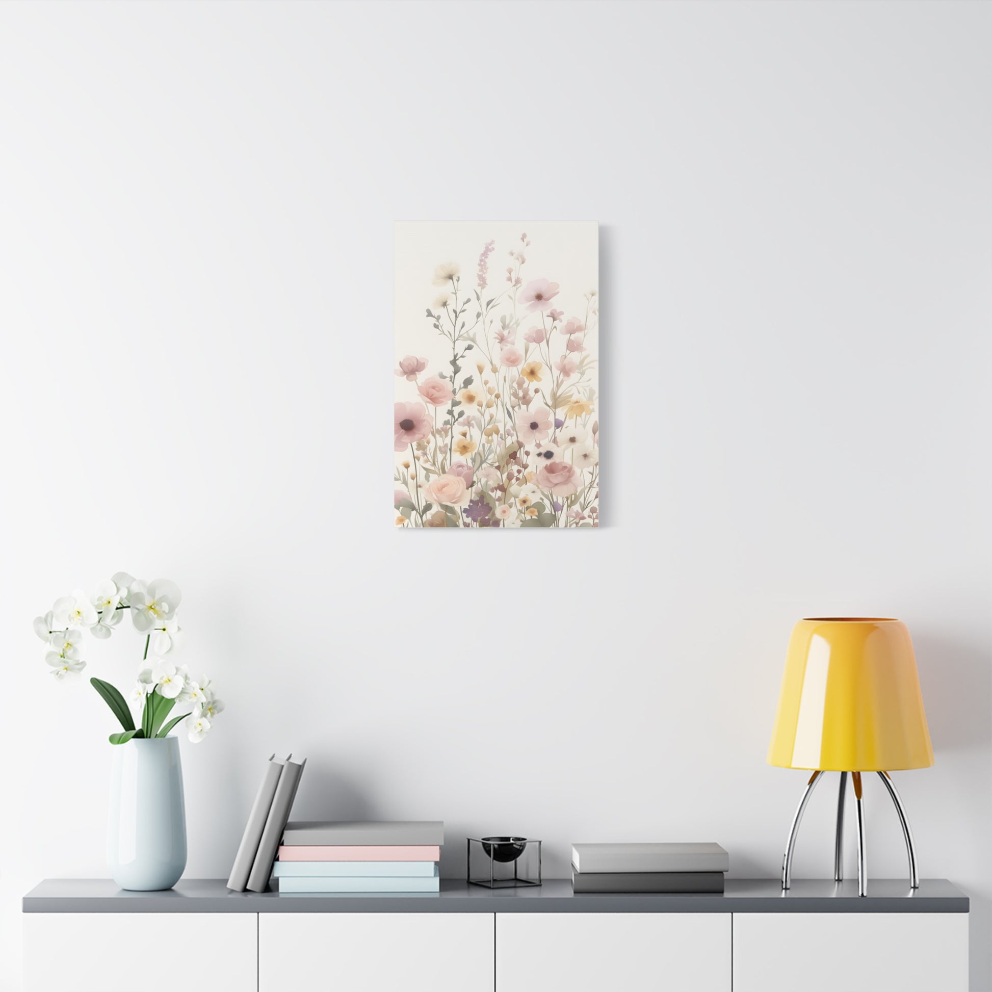 Floral Canvas Wall Art, Elegant Home Décor